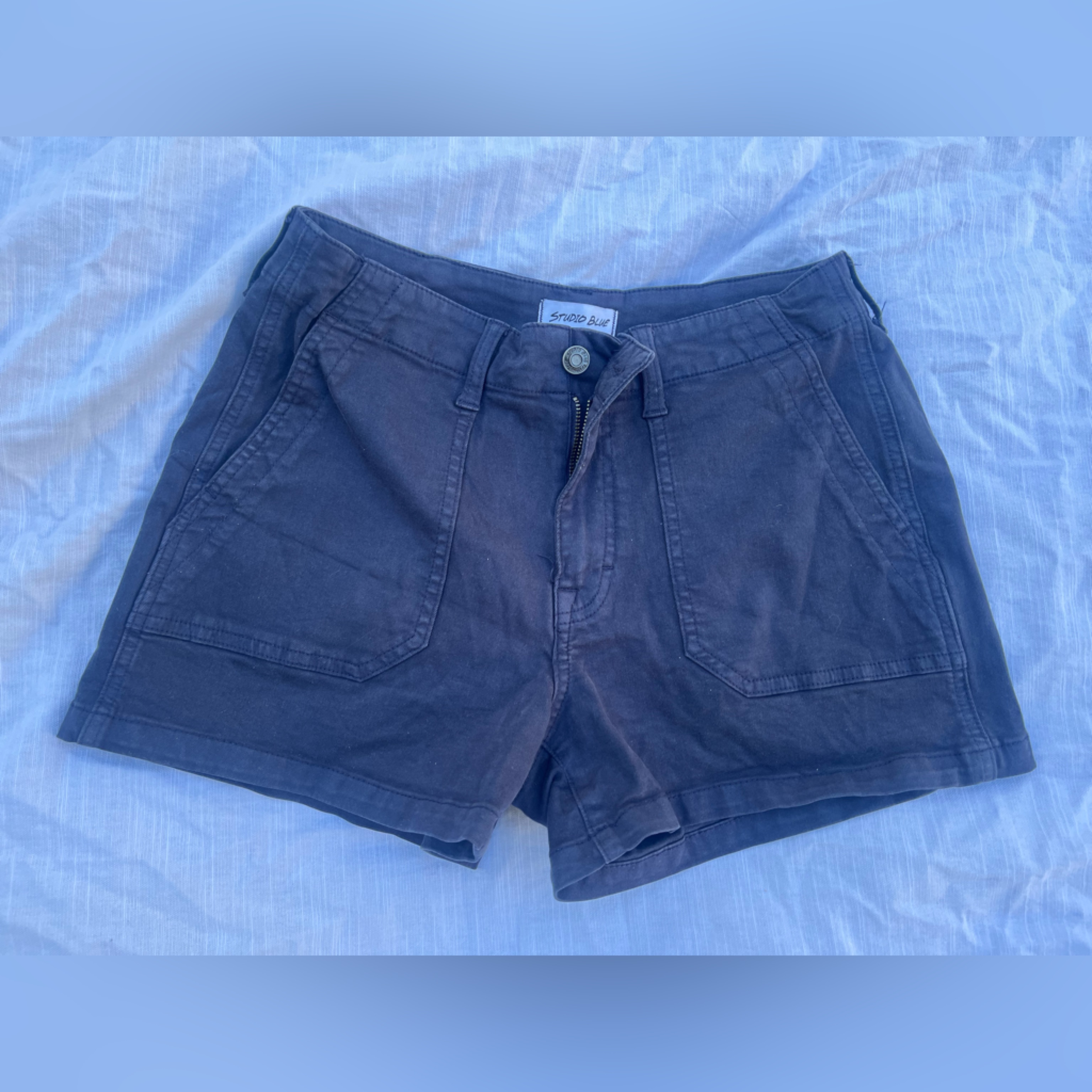 Studio Blue Navy Blue Shorts
